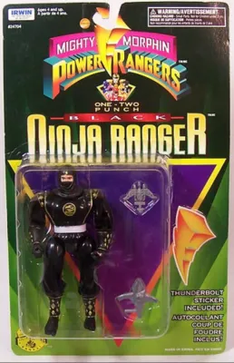 One-Two Punch Black Ninja  Ranger (Canadian release)
