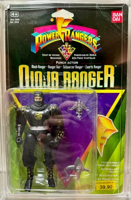 One-Two Punch Black Ninja  Ranger (European release)