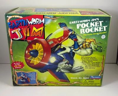 Earthworm Jim with Pocket Rocket