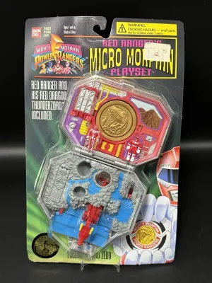 Red Ranger’s Micro Morphin  Playset