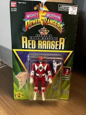 Auto Morphin Red Ranger