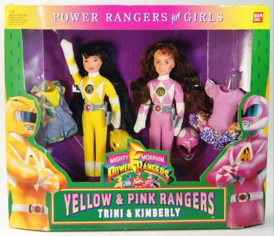 Yellow & Pink Rangers: Trini & Kimberly