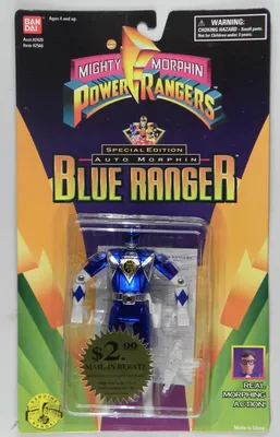 Special Edition Metallic Auto Morphin Blue Ranger (Mail-in Rebate)