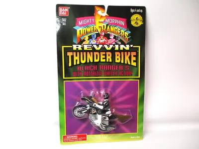 Black Ranger’s Revvin’ Thunder  Bike