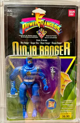 Disc Firing Blue Ninja Ranger (European release)