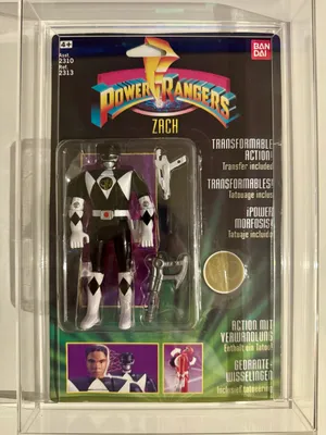 Auto Morphin Power Rangers Zack (European release)