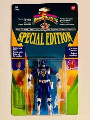 Special Edition Metallic Auto Morphin Blue Ranger (European release)