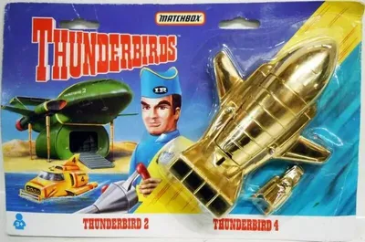 Thunderbird 2 with Thunderbird 4 (Gold version)