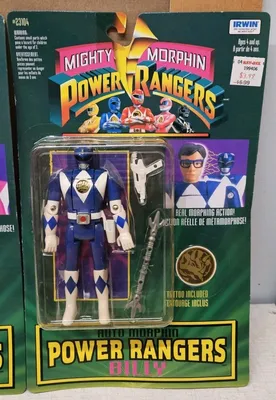 Auto Morphin Power Rangers Billy (Canadian release)