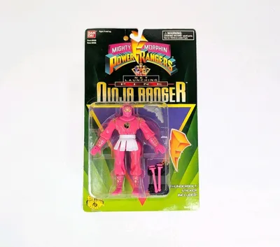 Net Launching Pink Ninja  Ranger