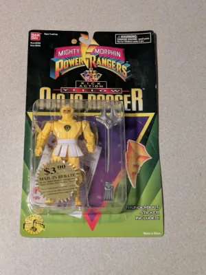 Kick Action Yellow Ninja  Ranger (Mail-in Rebate)