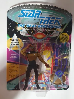 Lt. Commander Geordi La Forge (Starfleet duty uniform)