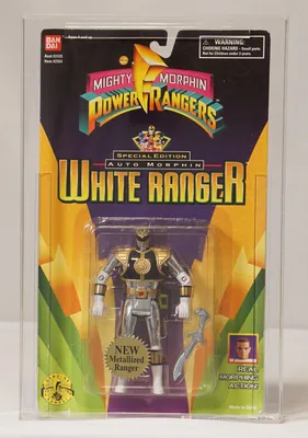 Special Edition Metallic Auto Morphin White Ranger
