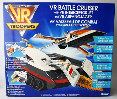VR Battle Cruiser with VR Interceptor Jet (European release)