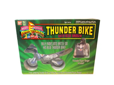 Thunder Bike with Blue Power Ranger