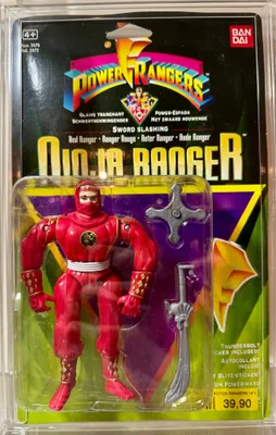 Sword Slashing Red Ninja  Ranger (European release)