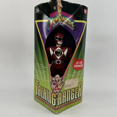 Talking Red Ranger (European release, German language)