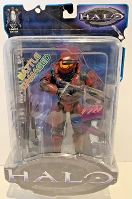 Battle Damaged Cobalt Master Chief