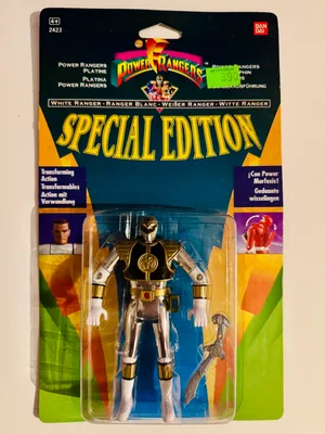 Special Edition Metallic Auto Morphin White Ranger (European release)