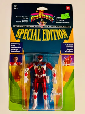 Special Edition Metallic Auto Morphin Red Ranger (European release)