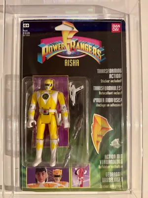 Auto Morphin Yellow Ranger Aisha (European release)