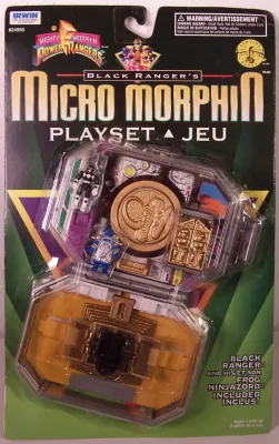 Black Ranger’s Micro Morphin  Playset (Canadian release)