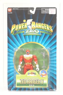 Auto Morphin Zeo Ranger V Red