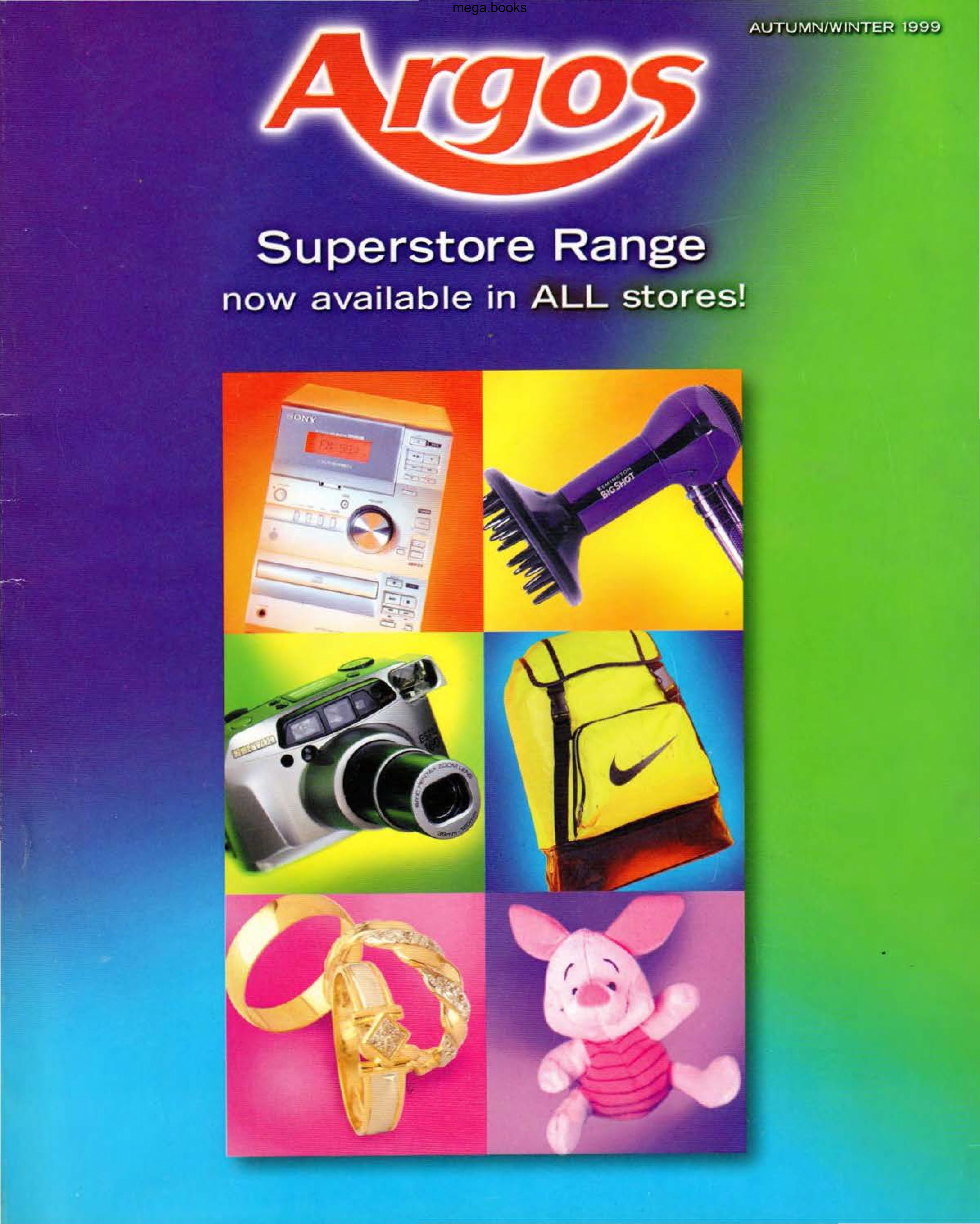 Argos Autumn/Winter 1999/00 (Toys) front cover