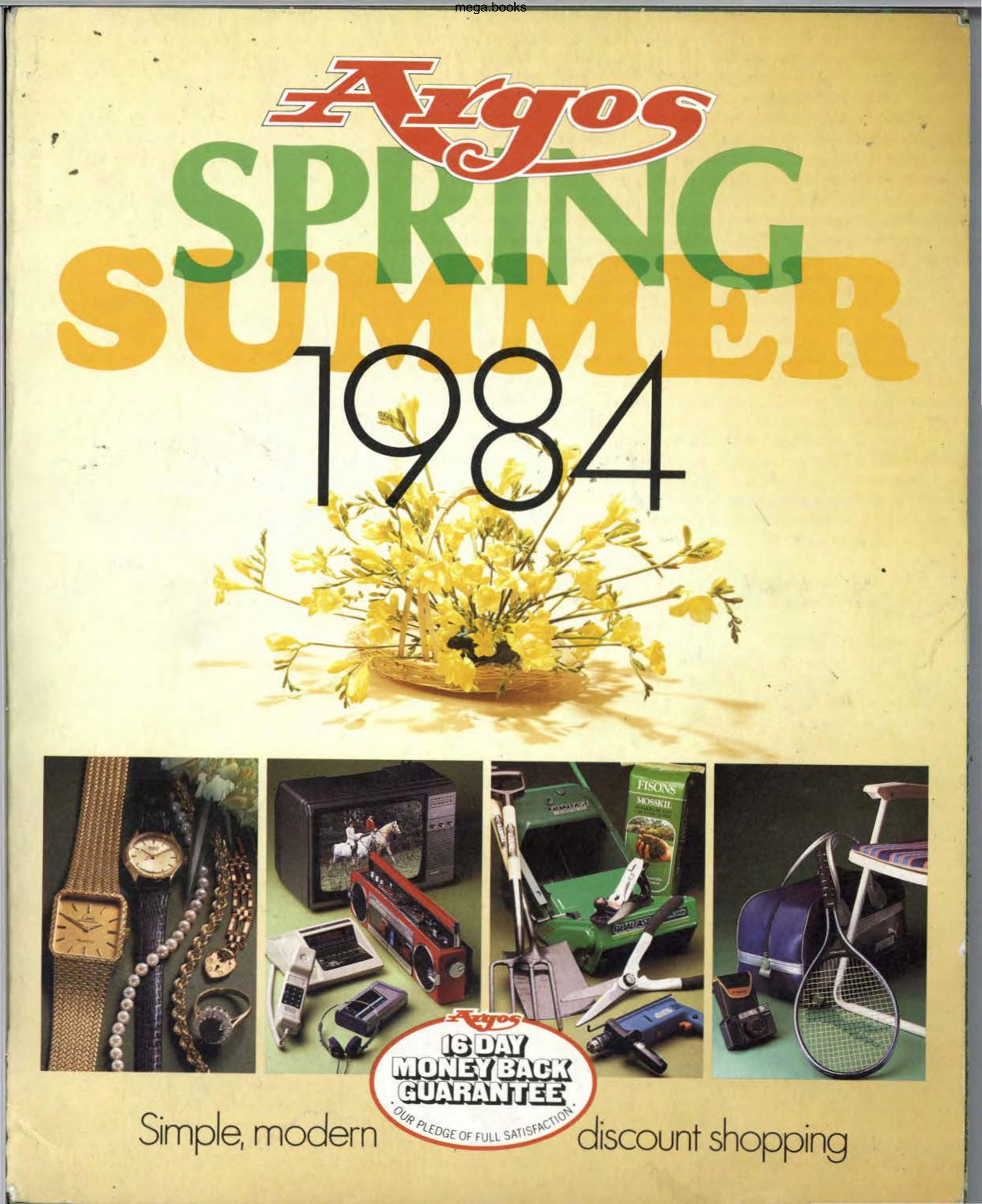 Argos Spring/Summer 1984 (Toys) front cover