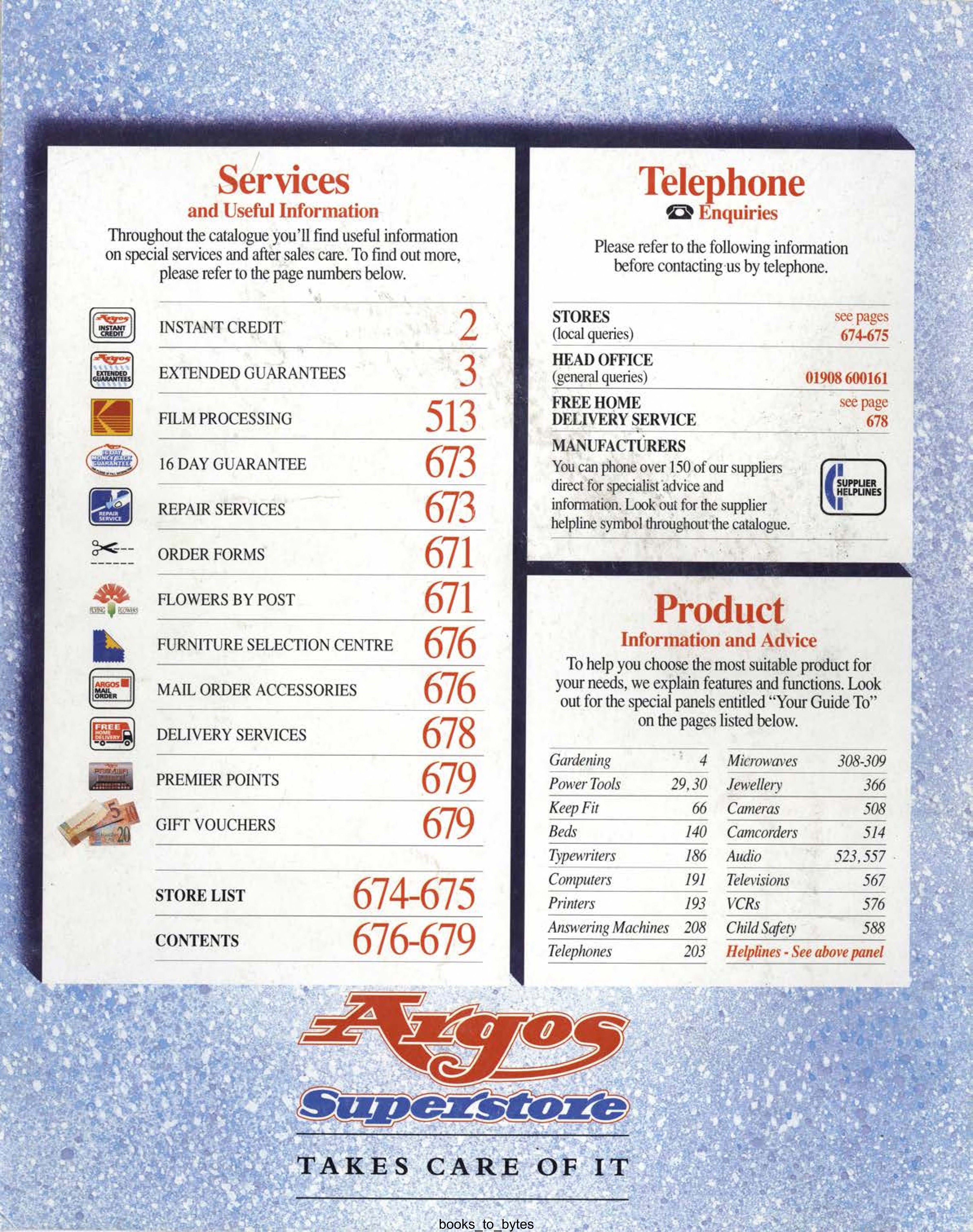 Argos Spring/Summer 1995 (Toys) back cover