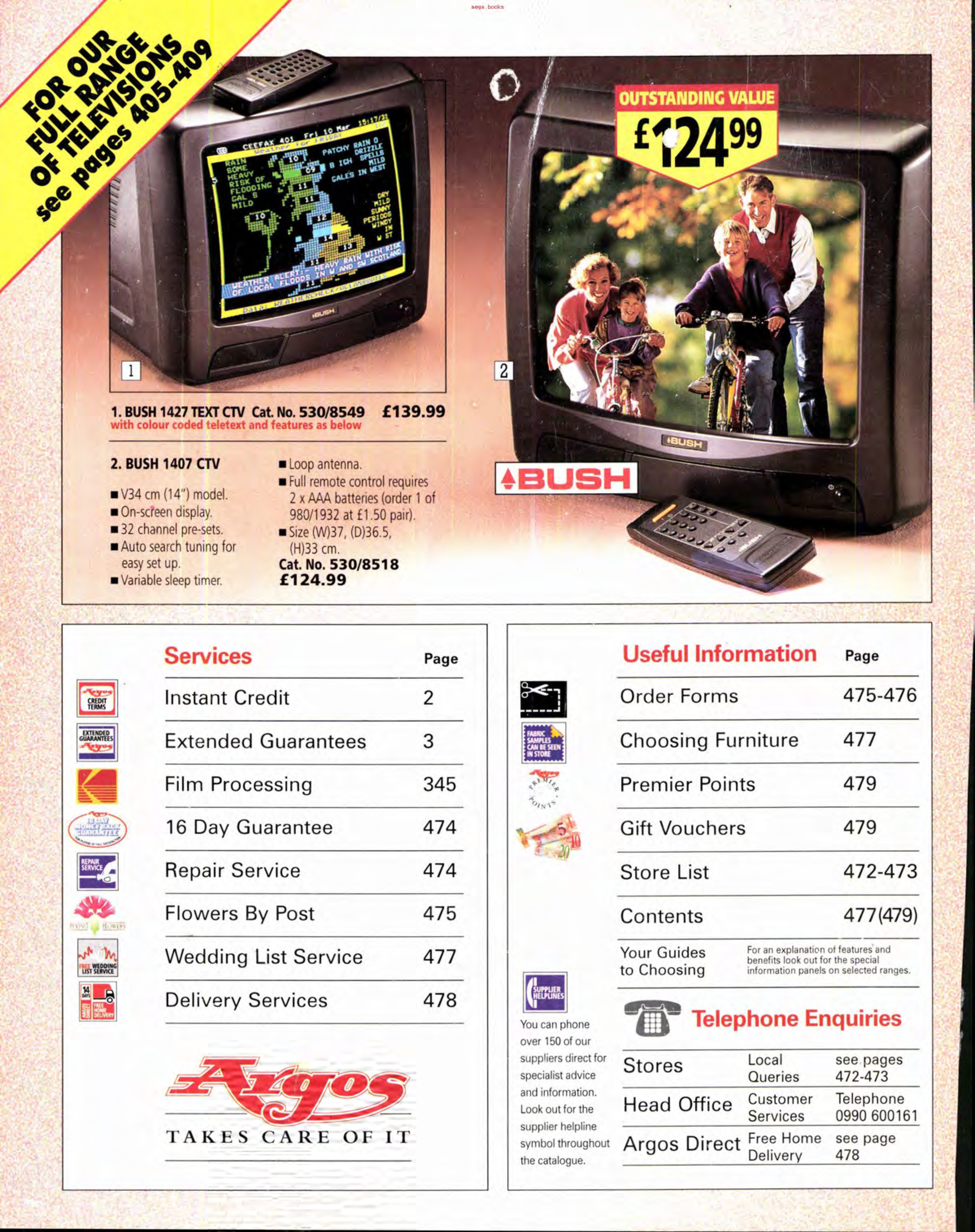 Argos Spring/Summer 1997 (Toys) back cover